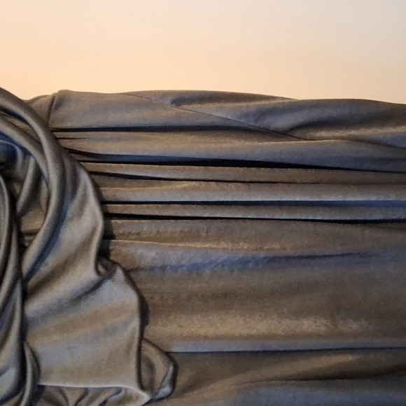 Express Metallic Gray Mini Dress - Picture 3 of 7